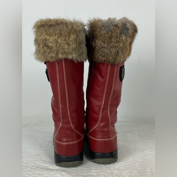 Atelier noir boots leather with real fur - Picture 8 of 9